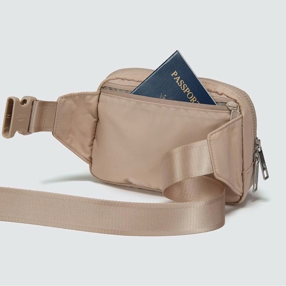 NWT “Raw Linnen” Pander 2L Belt Bag w Silver Zippr. Ofrs welcm, 15% offw2+bndle. - Picture 13 of 13